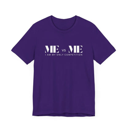 🔥 ME vs ME, I am my Only Competition 💪 Unisex Jersey Tee ✨ Challenge yourself, conquer your goals! - Whippie's