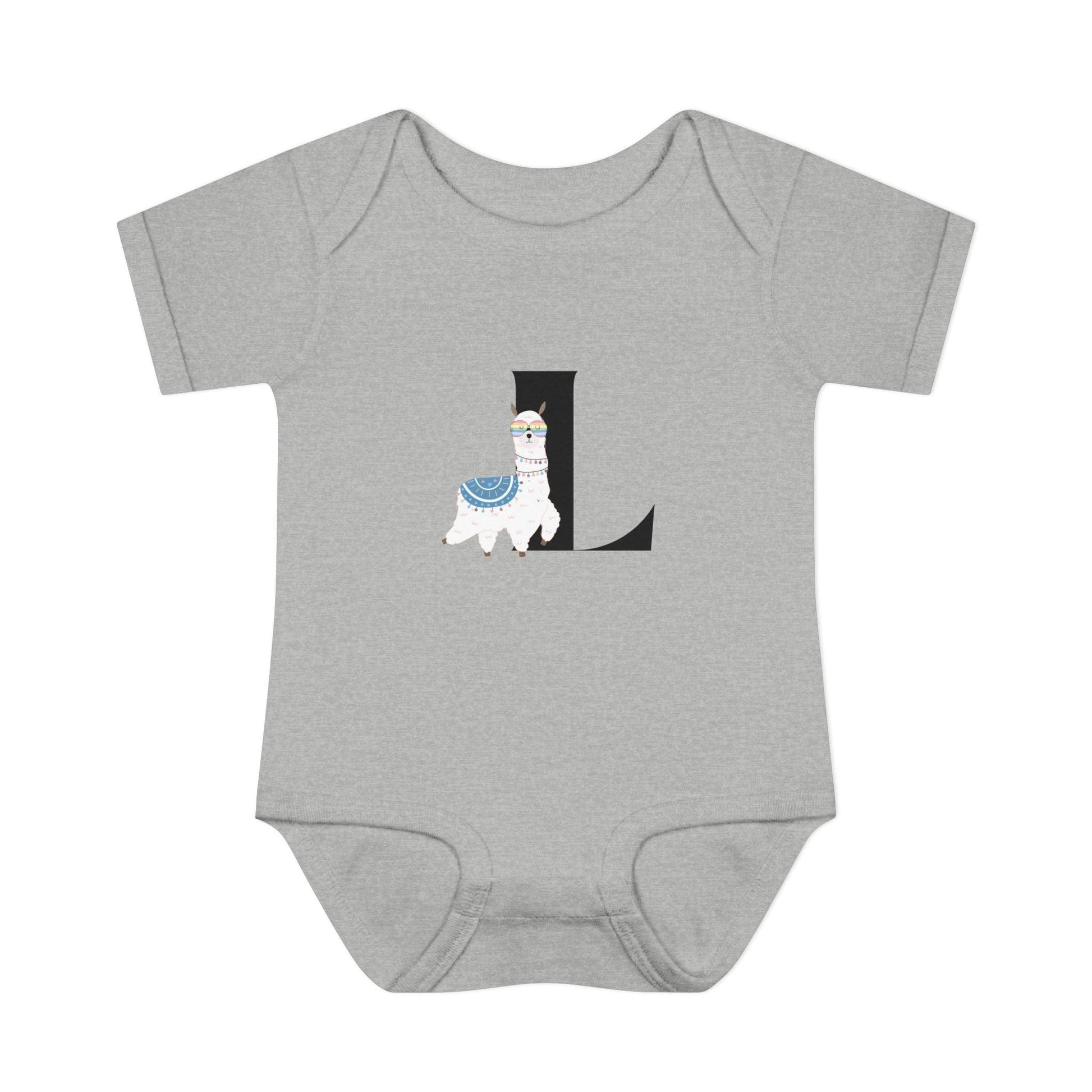 Alphabet Adventures: Letter L - Llama Baby Onesie L is for Llama Lovin' - Whippie's