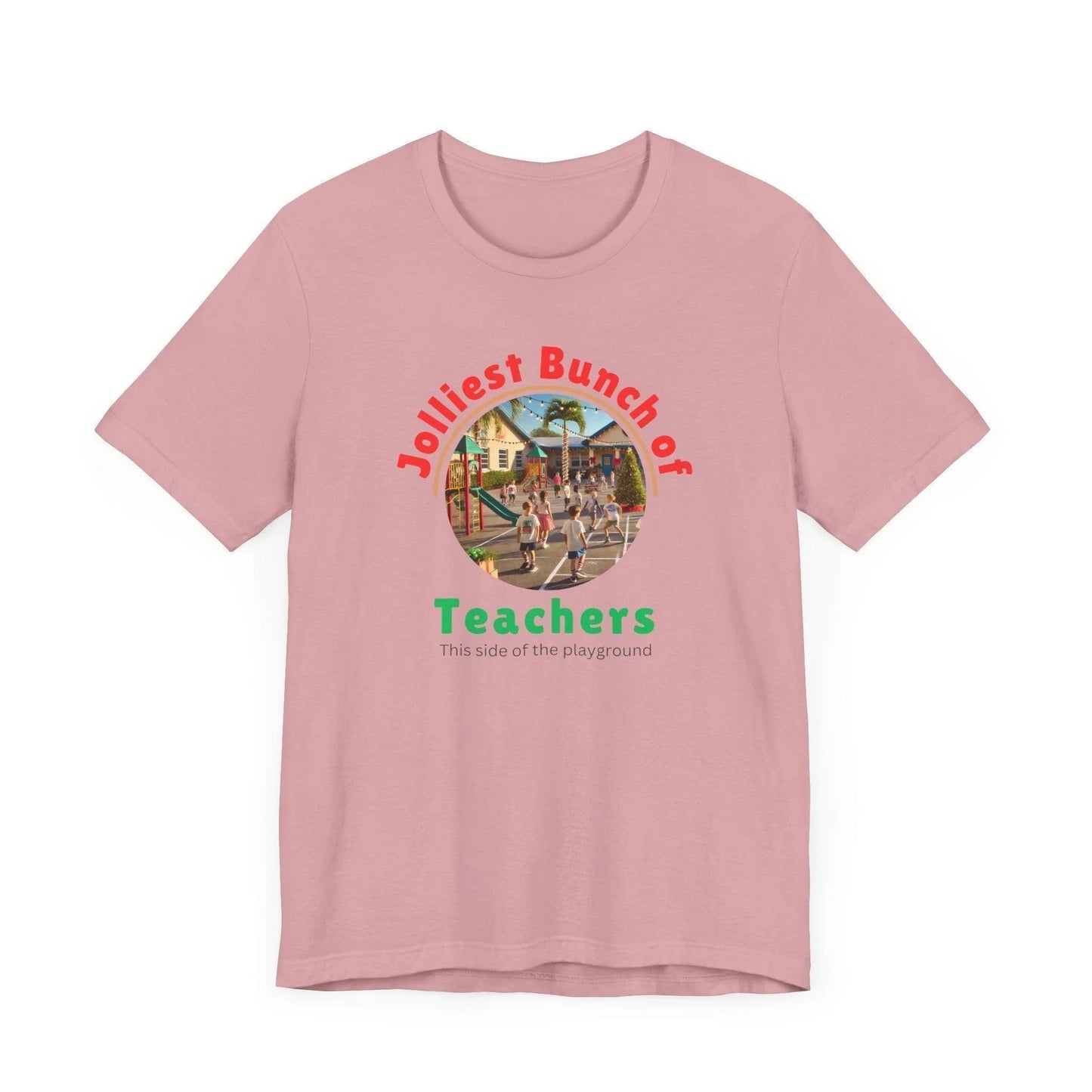 🌴 Jolly Bunch of Teachers ☀️ Unisex Jersey Tee 🧑‍🏫 - Tropical Winter - Whippie's