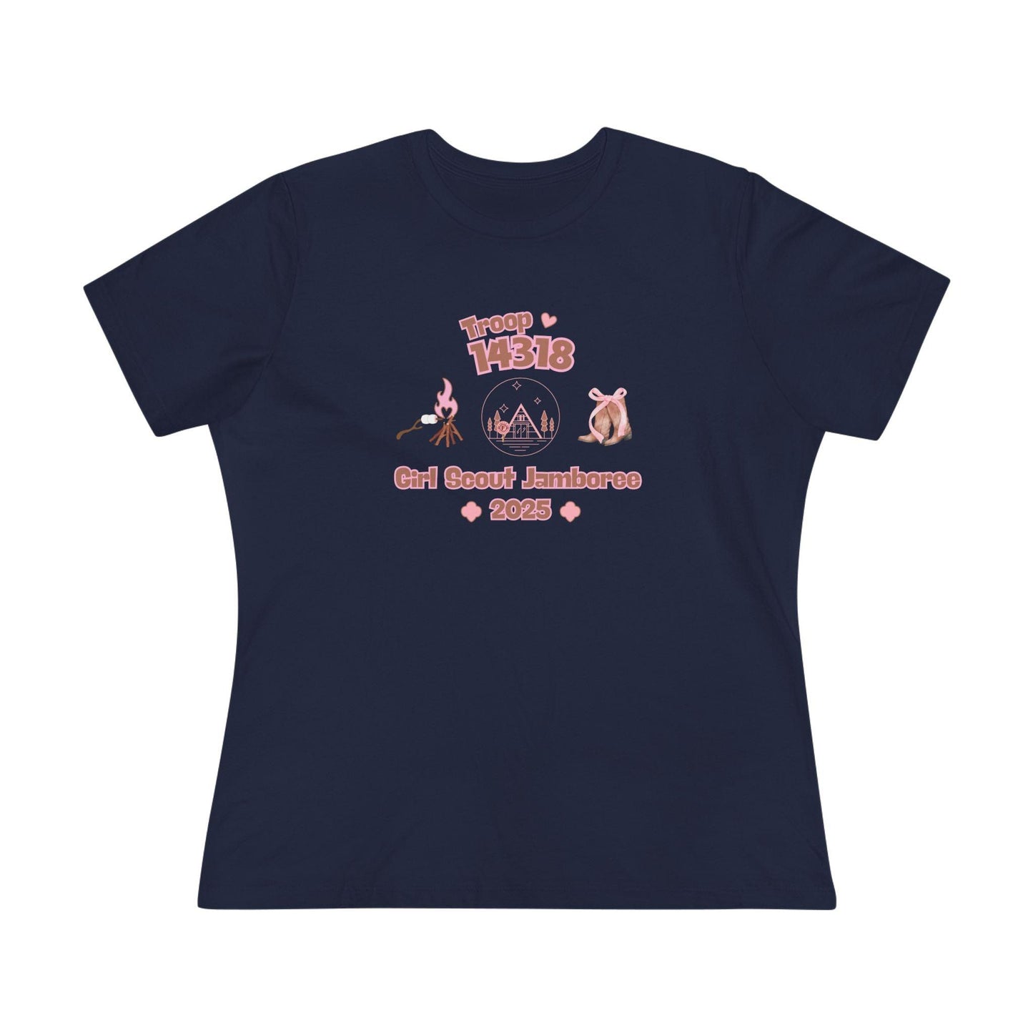 Girl Scout Jamboree Women's Tee - 2025 - Personalizable - Whippie's