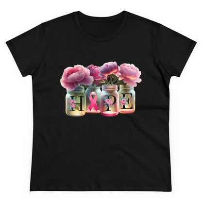 🌸 HOPE 🎀 Women's Tee 💖 A symbol of strength and resilience. - Whippie's