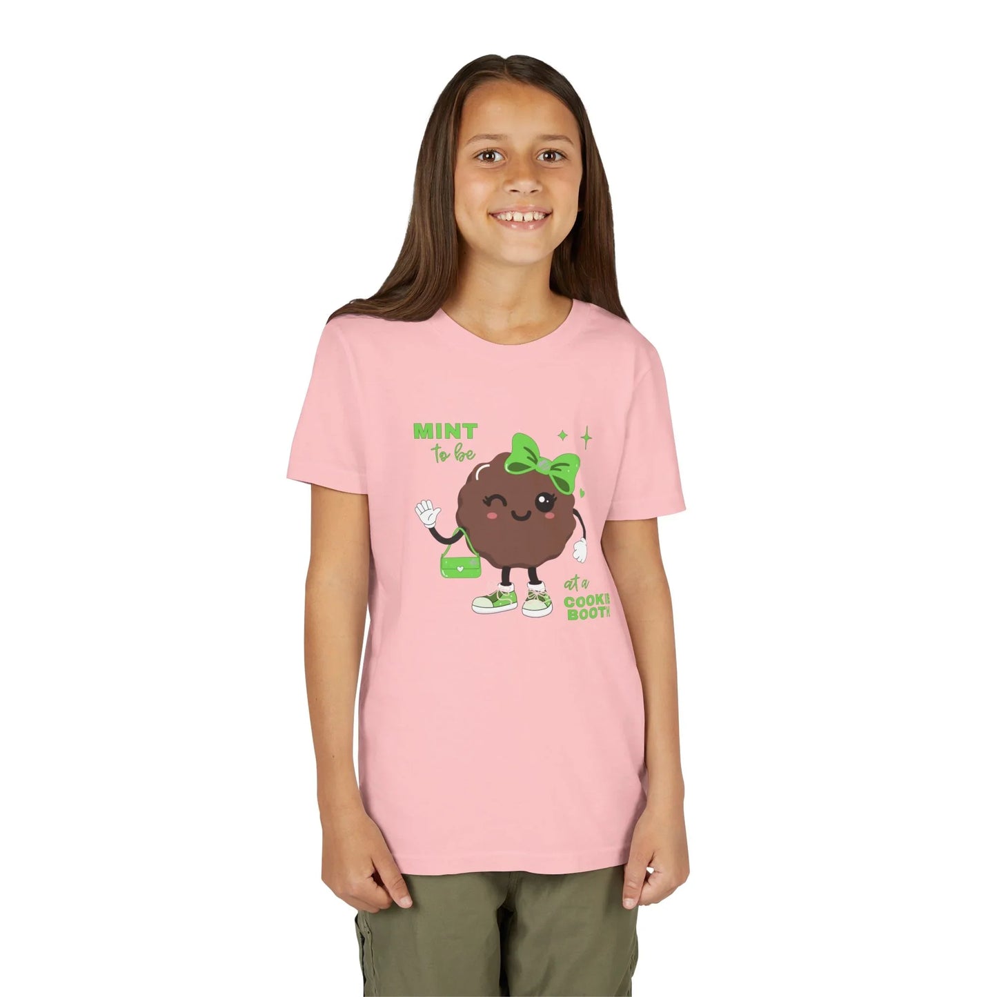 Mint to Be Cookie Booth | Youth Girl Scout Cookie Tee