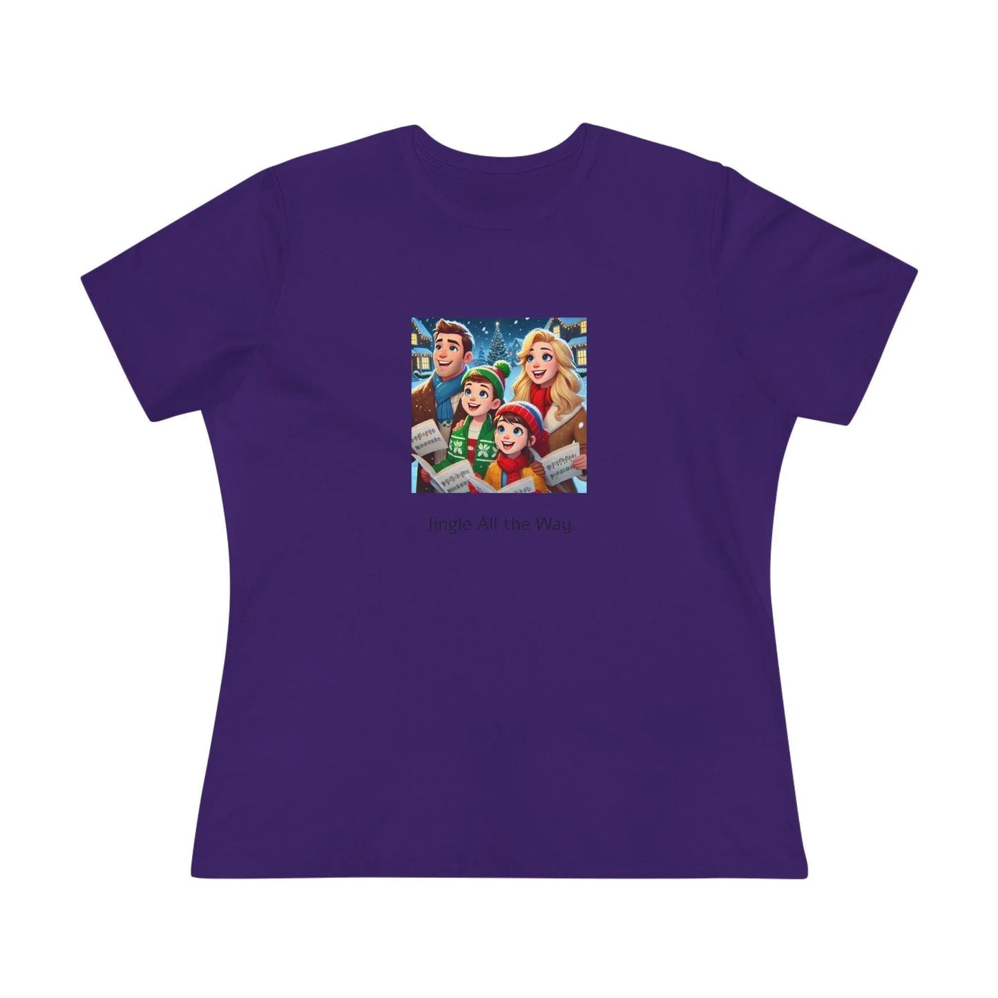 Jingle All the Way - Women's Softstyle Tee - Whippie's