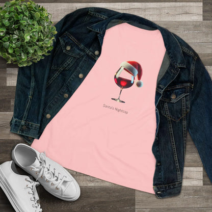 Santa's Nightcap - Women's Softstyle Tee - Whippie's