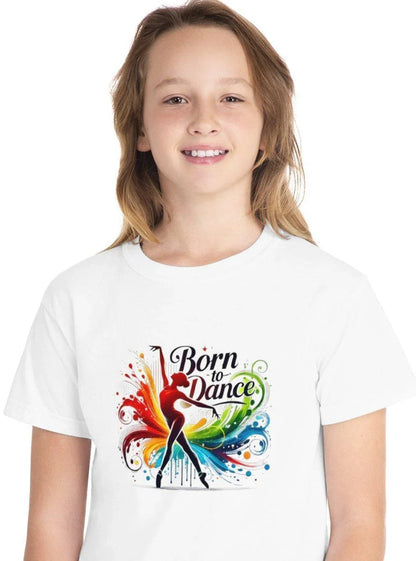 🌈 Born to Dance 💃 Youth Midweight Tee ✨ - Whippie's