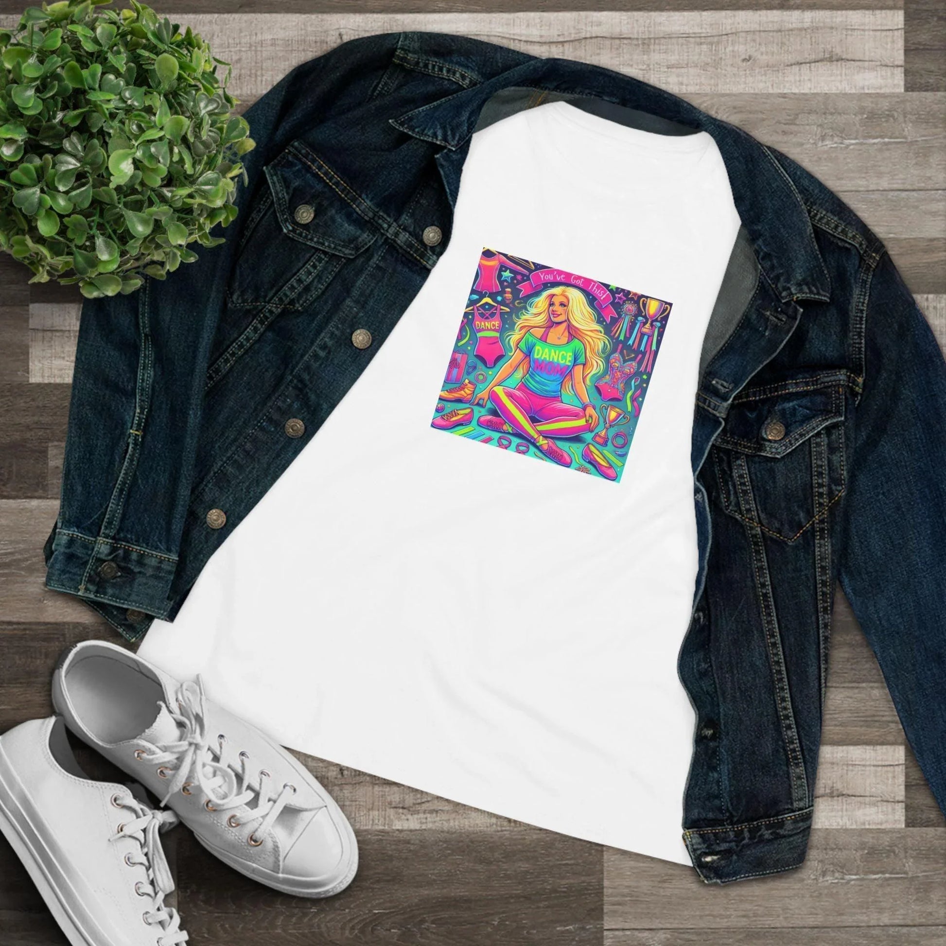 Dance Mom: You've Got This - Blonde Mom - Sitting - Women's Softstyle Tee - Whippie's