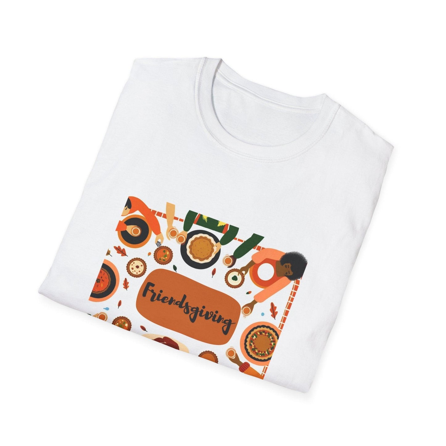 Friendsgiving Feast - Gather 'Round the Table 🍂🦃 - Unisex T-Shirt - Whippie's
