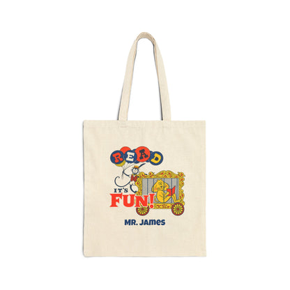 Read—It's Fun! Retro Book Tote Bag 1971