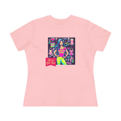 Dance Mom: You've Got This - Stylish Brunette Mom - Women's Softstyle Tee Celebrate Your Inner Dance Mom! - Whippie's
