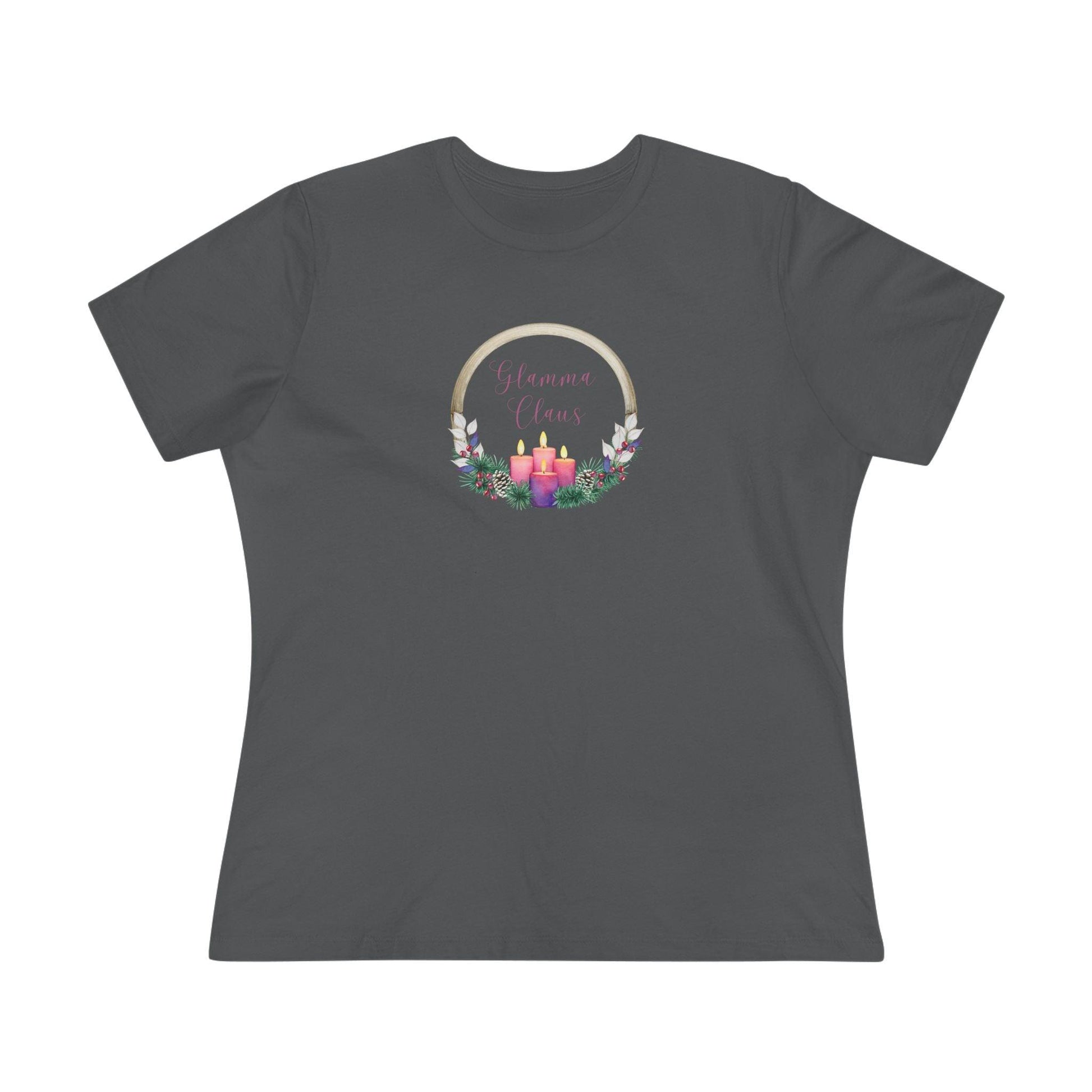 Glamma Claus - Christmas Cheer! 🤶🎄 - Women's Softstyle Tee - Whippie's