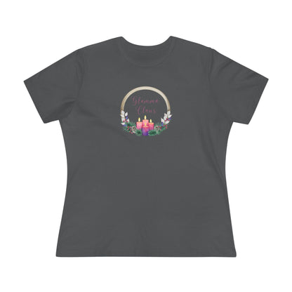 Glamma Claus - Christmas Cheer! 🤶🎄 - Women's Softstyle Tee - Whippie's