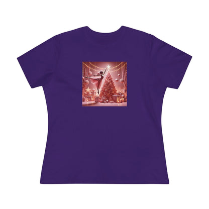 Pink Leap into the Holidays - Women's Softstyle Tee - Whippie's