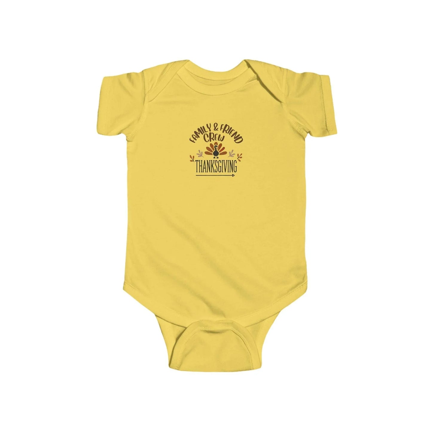 Thanksgiving Family & Friend Crew - Infant Fine Jersey Bodysuit - Whippie's