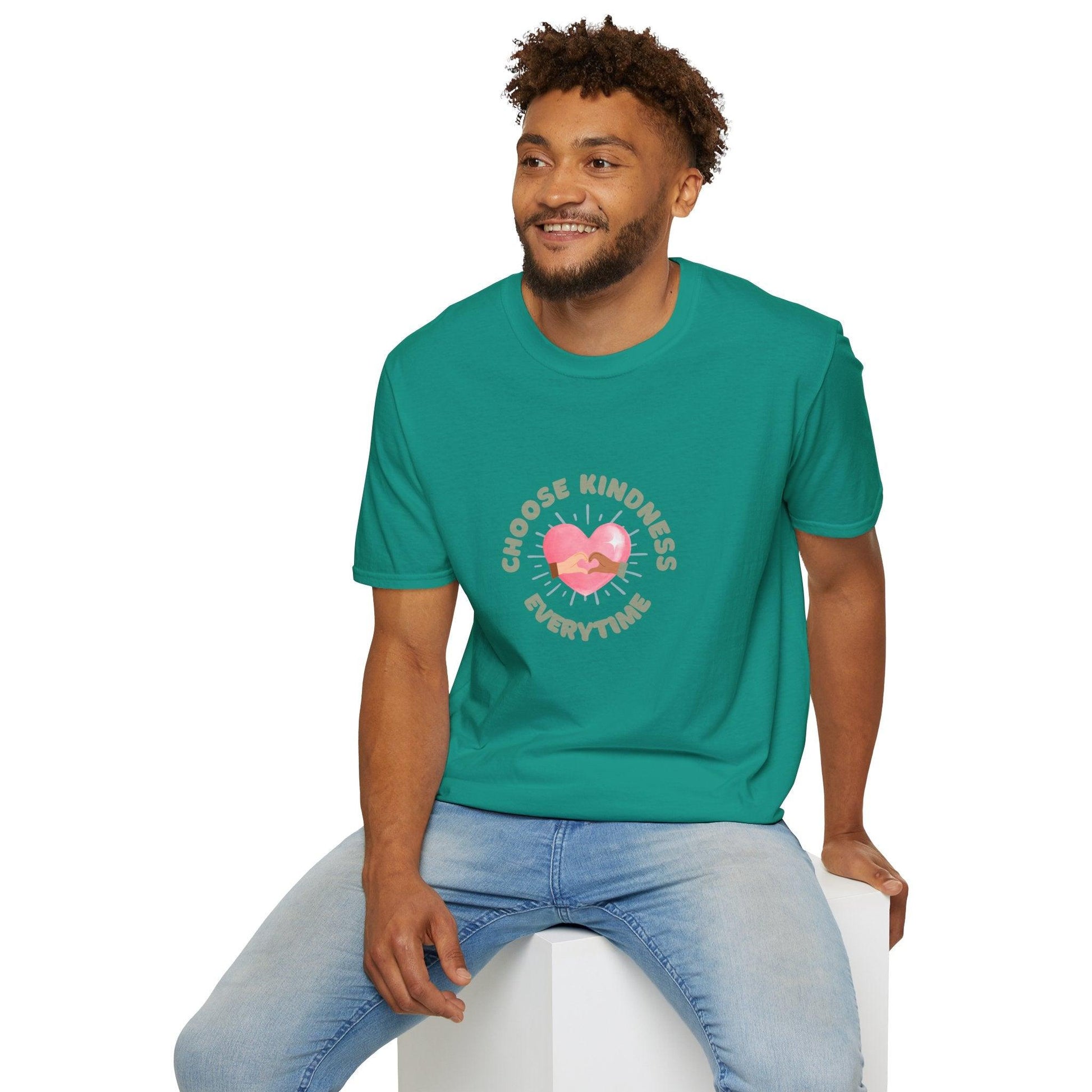 Choose Kindness Everytime - Spread the Love ❤️ - Unisex T-Shirt - Whippie's