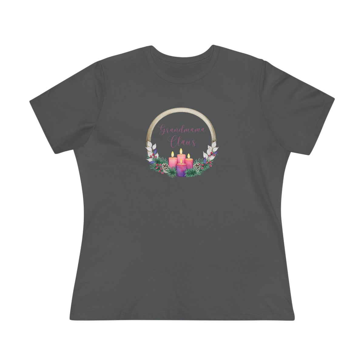 Grandmama Claus Tee - The Heart of Christmas Women's Tee