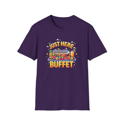 Just Here for the Buffet 🛳️🍽️ - Unisex Tee - Whippie's