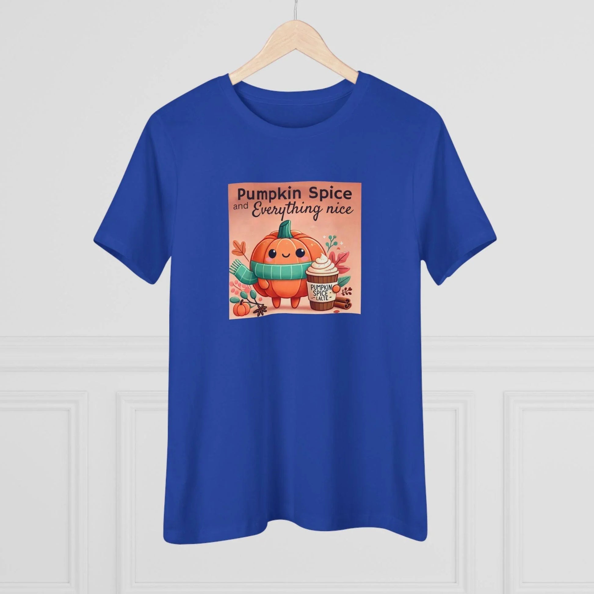 Cute Pumpkin: Pumpkin Spice and Everything Nice - Women's Softstyle Tee - Whippie's