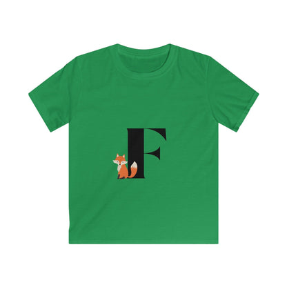 Alphabet Adventures: Letter F - Fox Youth T-Shirt - Whippie's