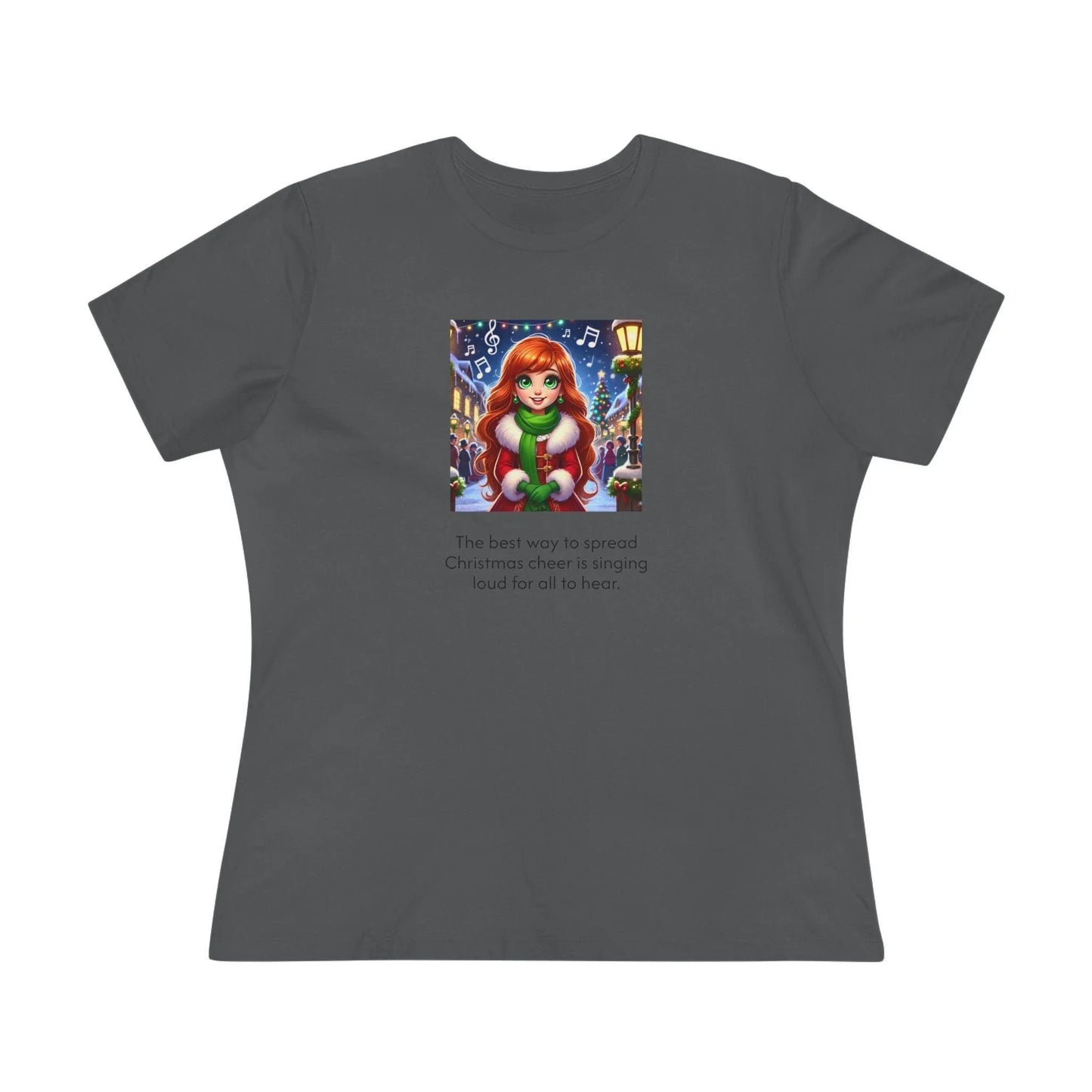 Caroler - Christmas Cheer - RH Girl - Women's Tee - Whippie's
