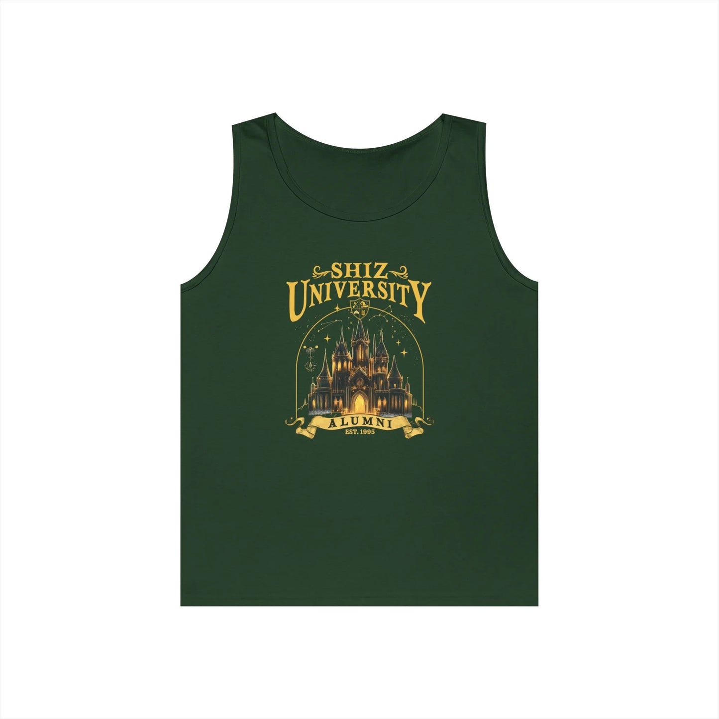 Shiz University Alumni Tank Top | Unisex Heavy Cotton | Graduation Gift, College Apparel, Summer Wear, Casual Outfit, School Spirit - Whippie's