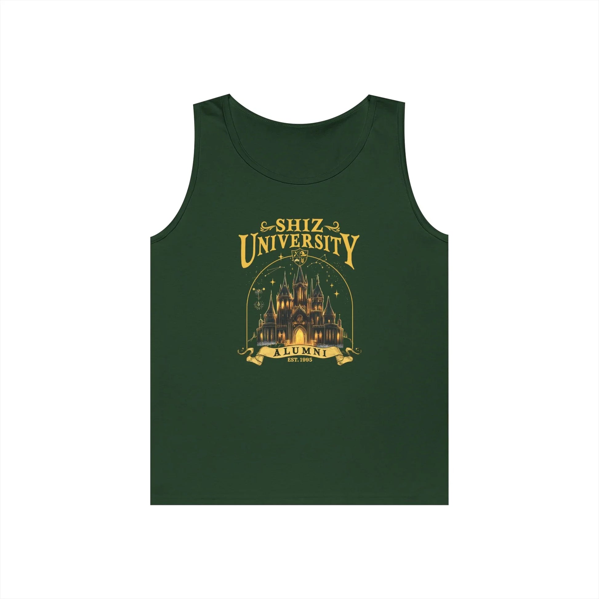 Shiz University Alumni Tank Top | Unisex Heavy Cotton | Graduation Gift, College Apparel, Summer Wear, Casual Outfit, School Spirit - Whippie's