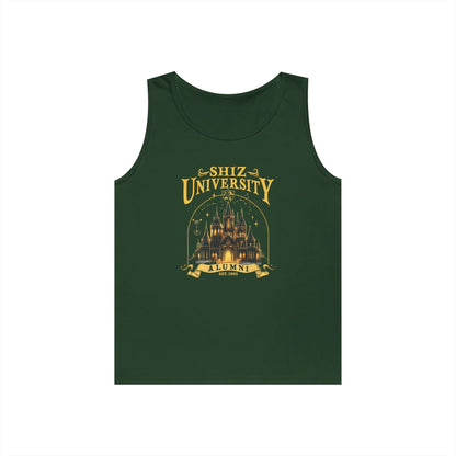 Shiz University Alumni Tank Top | Unisex Heavy Cotton | Graduation Gift, College Apparel, Summer Wear, Casual Outfit, School Spirit - Whippie's
