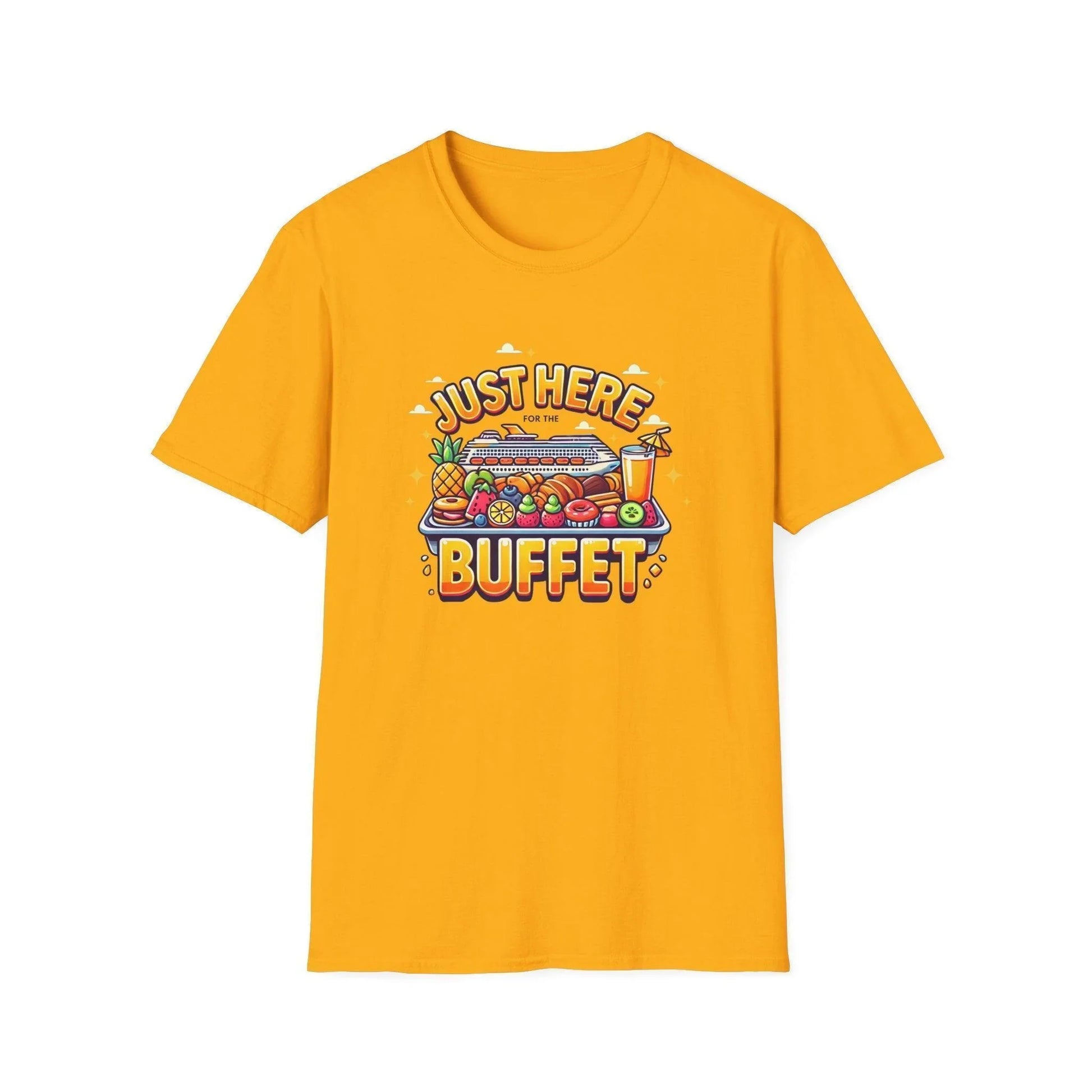Just Here for the Buffet 🛳️🍽️ - Unisex Tee - Whippie's