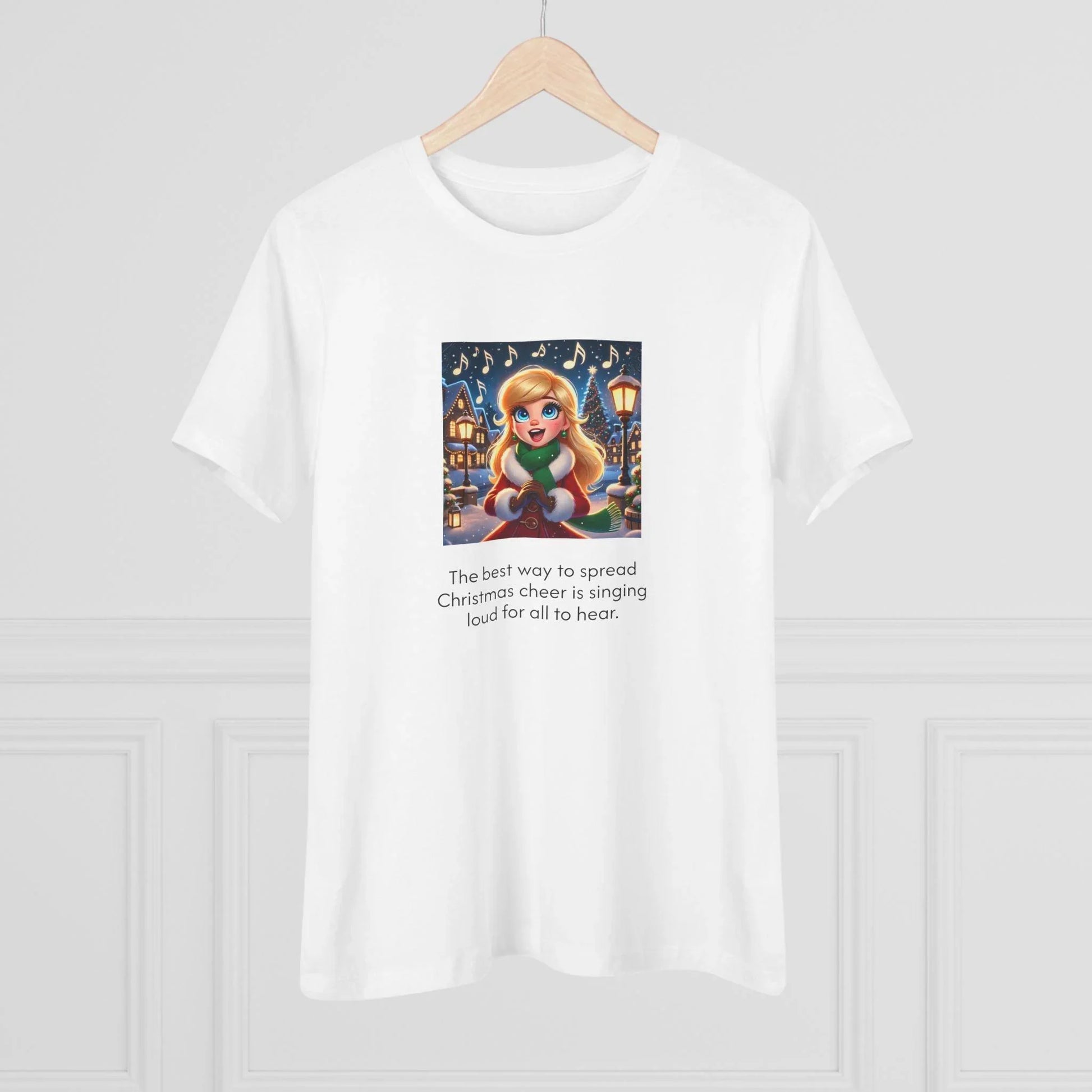 Caroler - Christmas Cheer - LBH Girl - Women's Softstyle Tee - Whippie's
