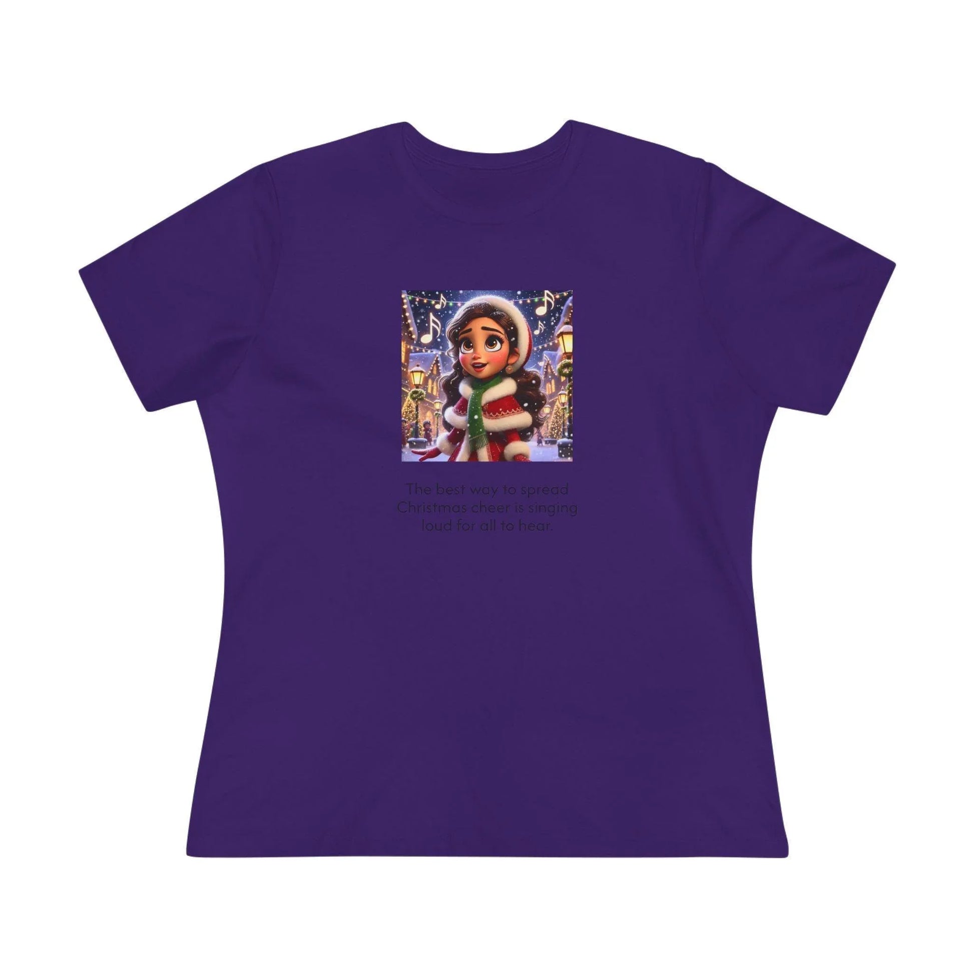 Caroler - Christmas Cheer - BHBE Girl - Women's Softstyle Tee - Whippie's