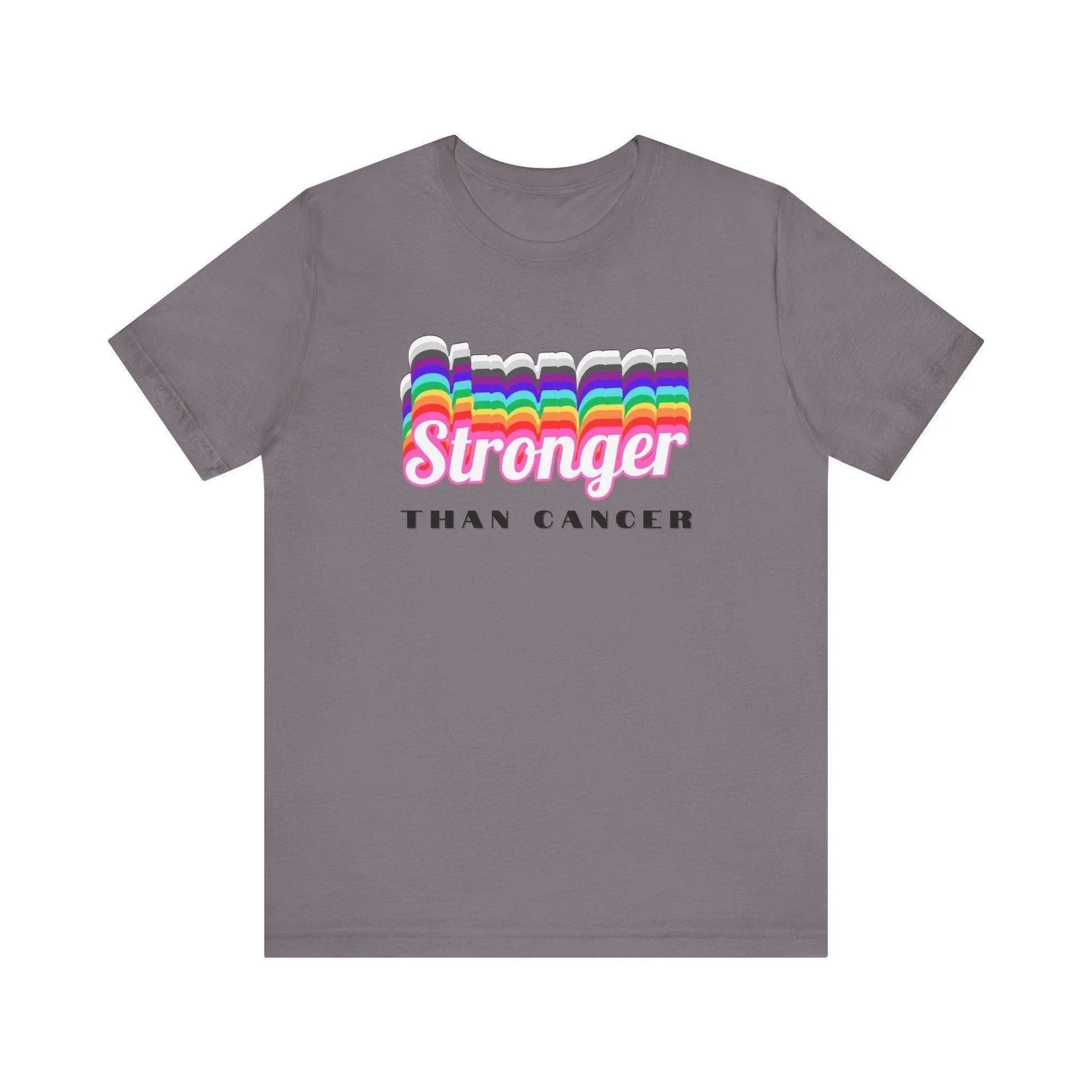 💪 Stronger Than Cancer 🎗️ Unisex Jersey Tee ✨ Show your support, wear your strength. - Whippie's