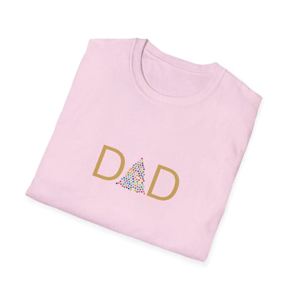 DAD 🎄 - Golden Christmas Dad! ✨🎁- Mens Softstyle T-shirt - Whippie's