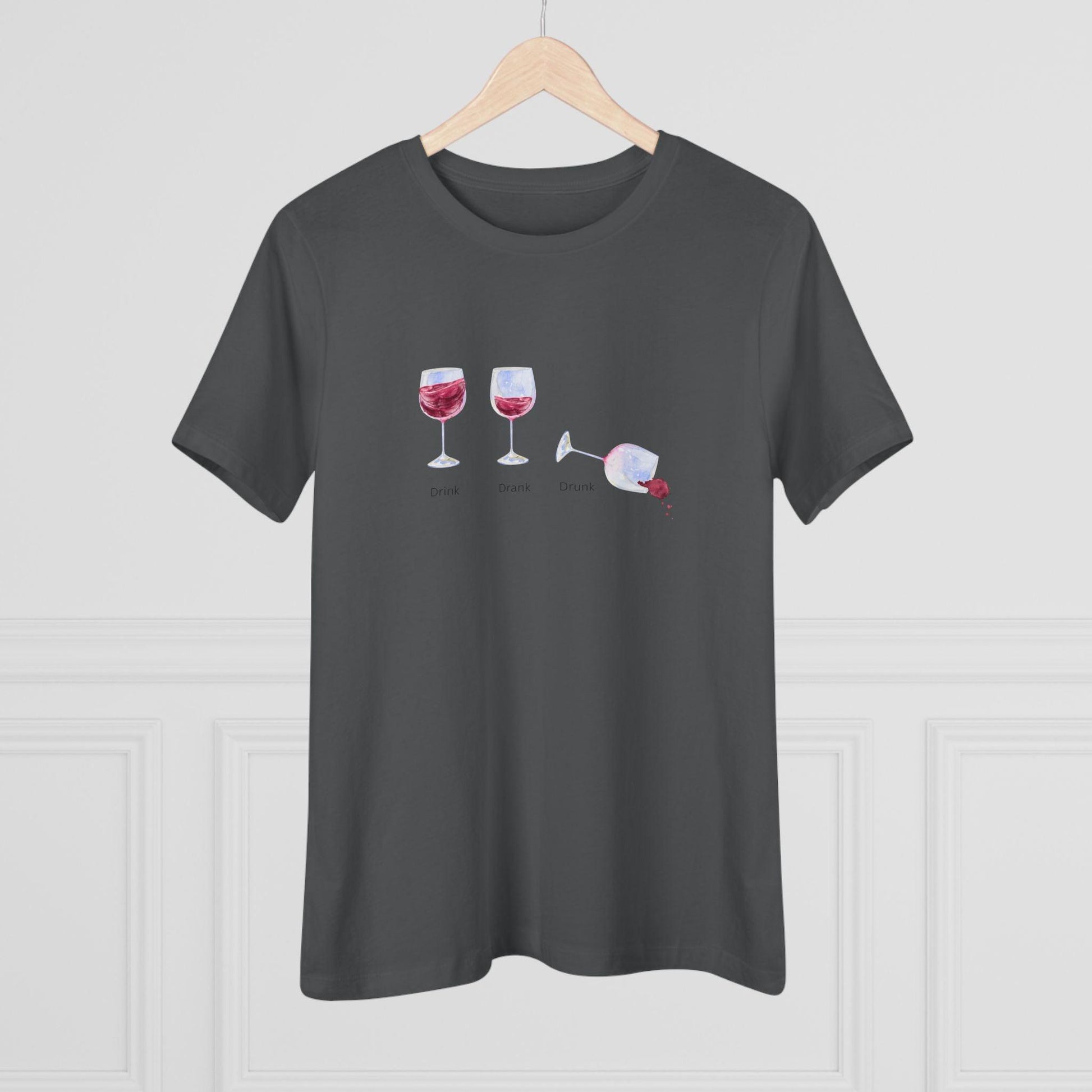 Drink, Drank, Drunk Tee - Sip, Savor, Repeat 🍷🍷🍷 - Women's Softstyle Tee - Whippie's