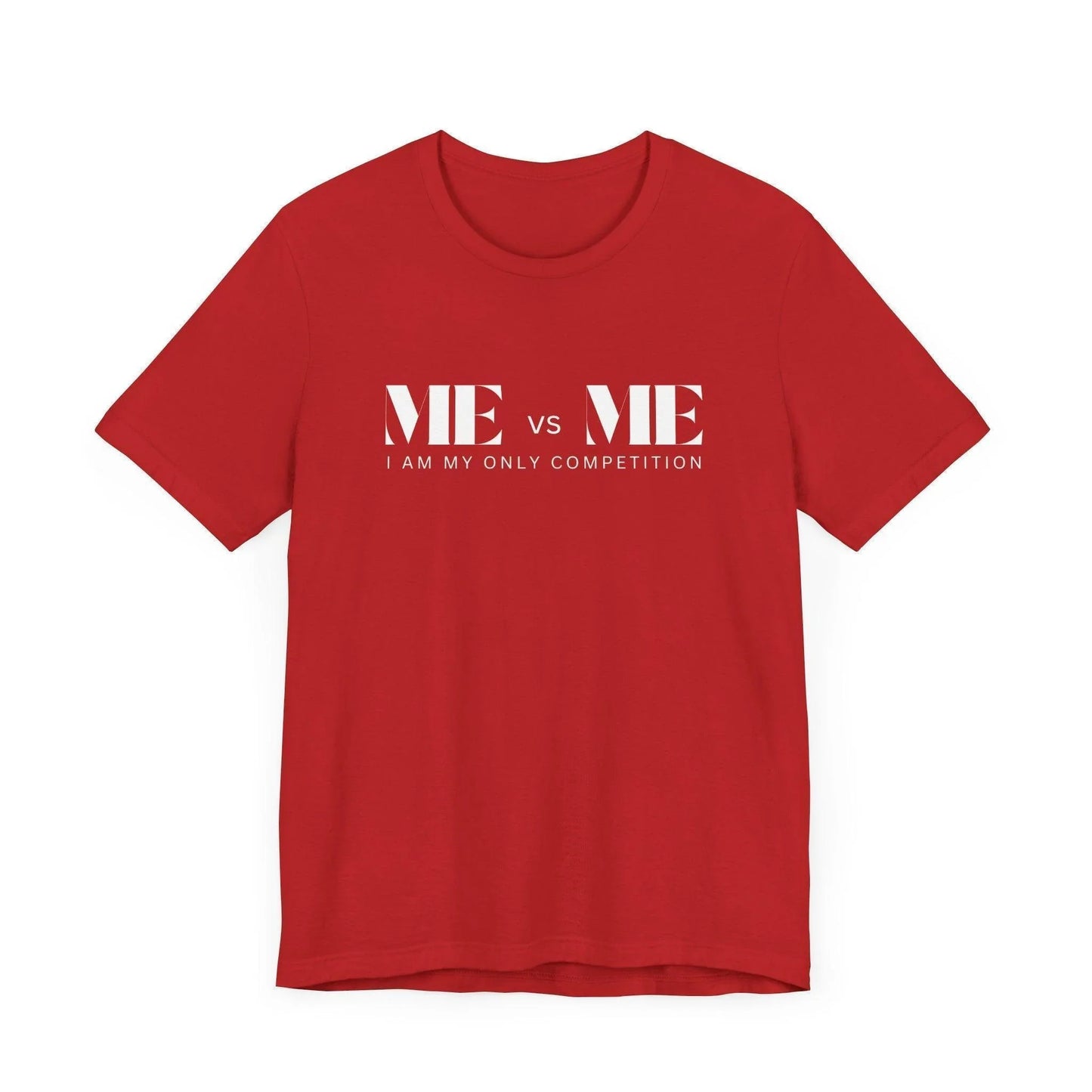 🔥 ME vs ME, I am my Only Competition 💪 Unisex Jersey Tee ✨ Challenge yourself, conquer your goals! - Whippie's