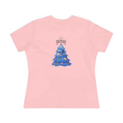 Nutcracker Christmas Tree - A Festive Affair! 🎄✨ Women's Softstyle Tee - Whippie's