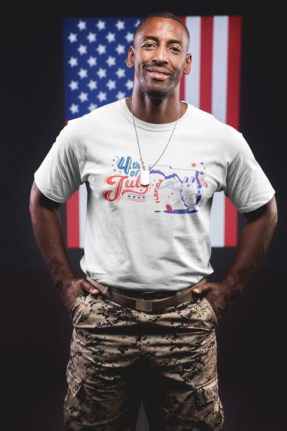 State Flag Pride - 4th of July Tee - Personalizable