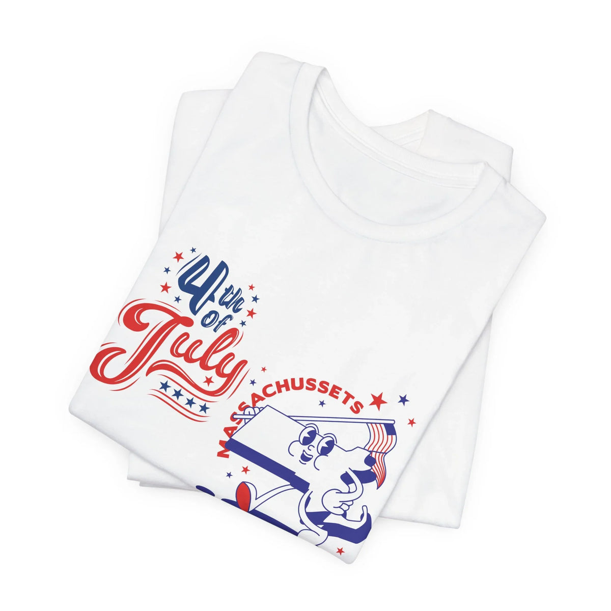 State Flag Pride - 4th of July Tee - Personalizable