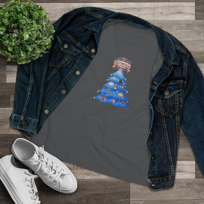 Nutcracker Christmas Tree - A Festive Affair! 🎄✨ Women's Softstyle Tee - Whippie's