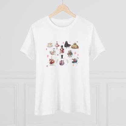 Nutcracker Magic Tee - A Holiday Spectacle! 🎄✨ Women's Softstyle Tee - Whippie's