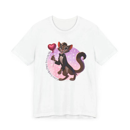 💖 Love Looks Purr-fect on Me 😻 Unisex Jersey Tee ✨ Feline fine and ready to shine! - Whippie's