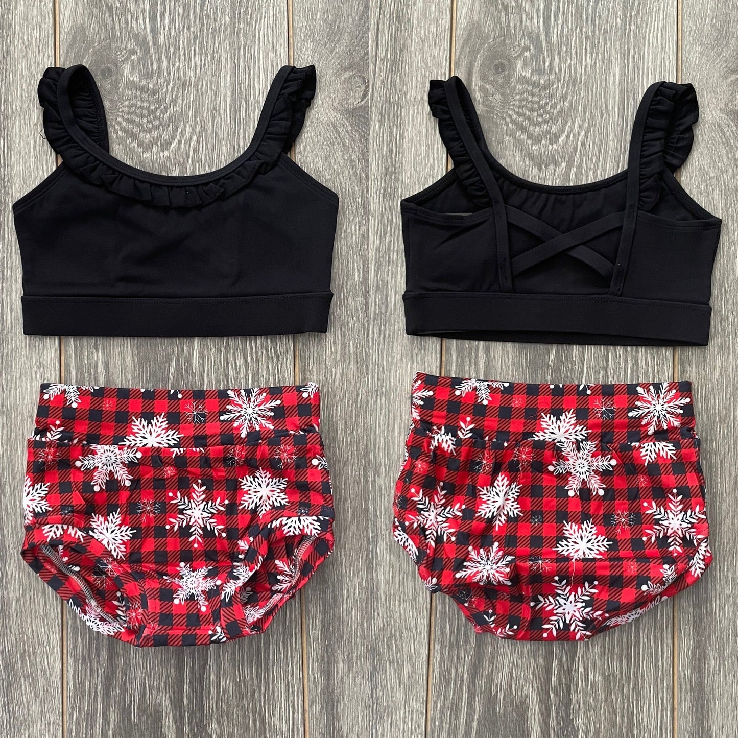 Buffalo Plaid Bliss Phoenix 2PC Set | Girls Dancewear
