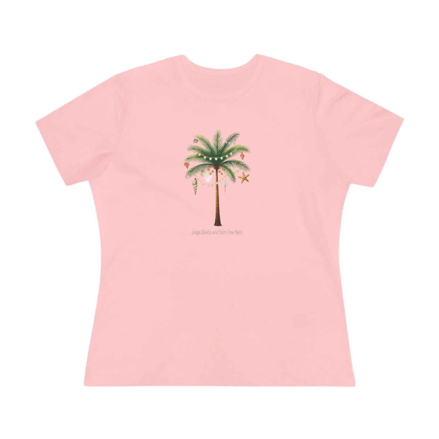 🌴 Jingle Shells & Palm Tree Bells 🐚 Women's Tee ☀️ - Whippie's