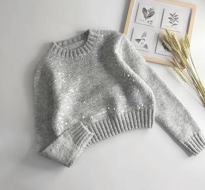 Holiday Sequin Sweater