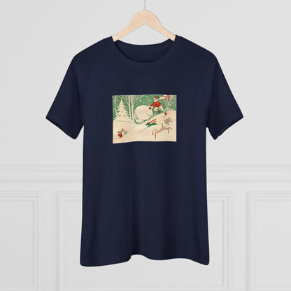 Greetings - Snow Fun - Women's Tee - Whippie's