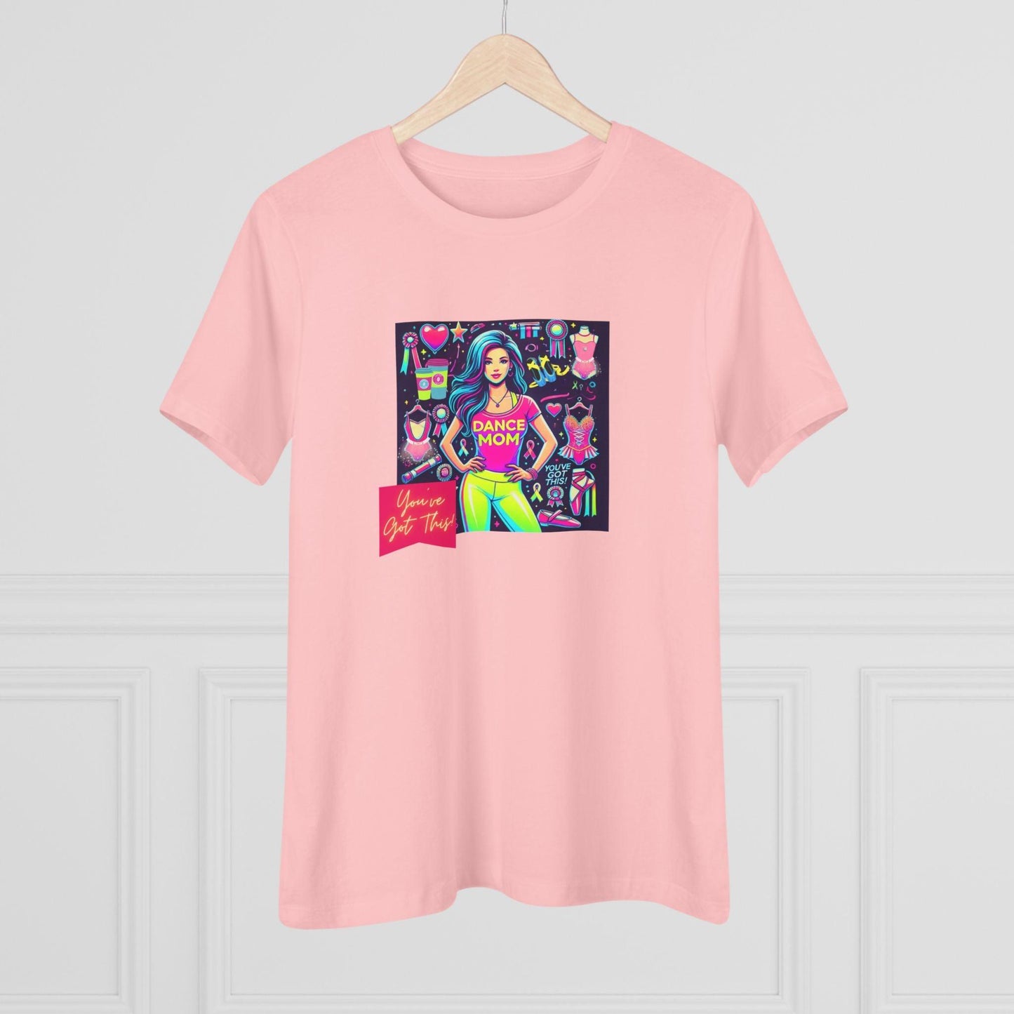 Dance Mom Magic (Blue Hair Mom) - A Colorful Celebration 🌈 - Women's Softstyle Tee - Whippie's