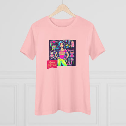 Dance Mom Magic (Blue Hair Mom) - A Colorful Celebration 🌈 - Women's Softstyle Tee - Whippie's