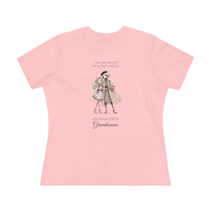 I Never Knew How Much Love My Heart Could Hold Until Someone Called Me Grandma Women's Tee - Personalizable - Whippie's