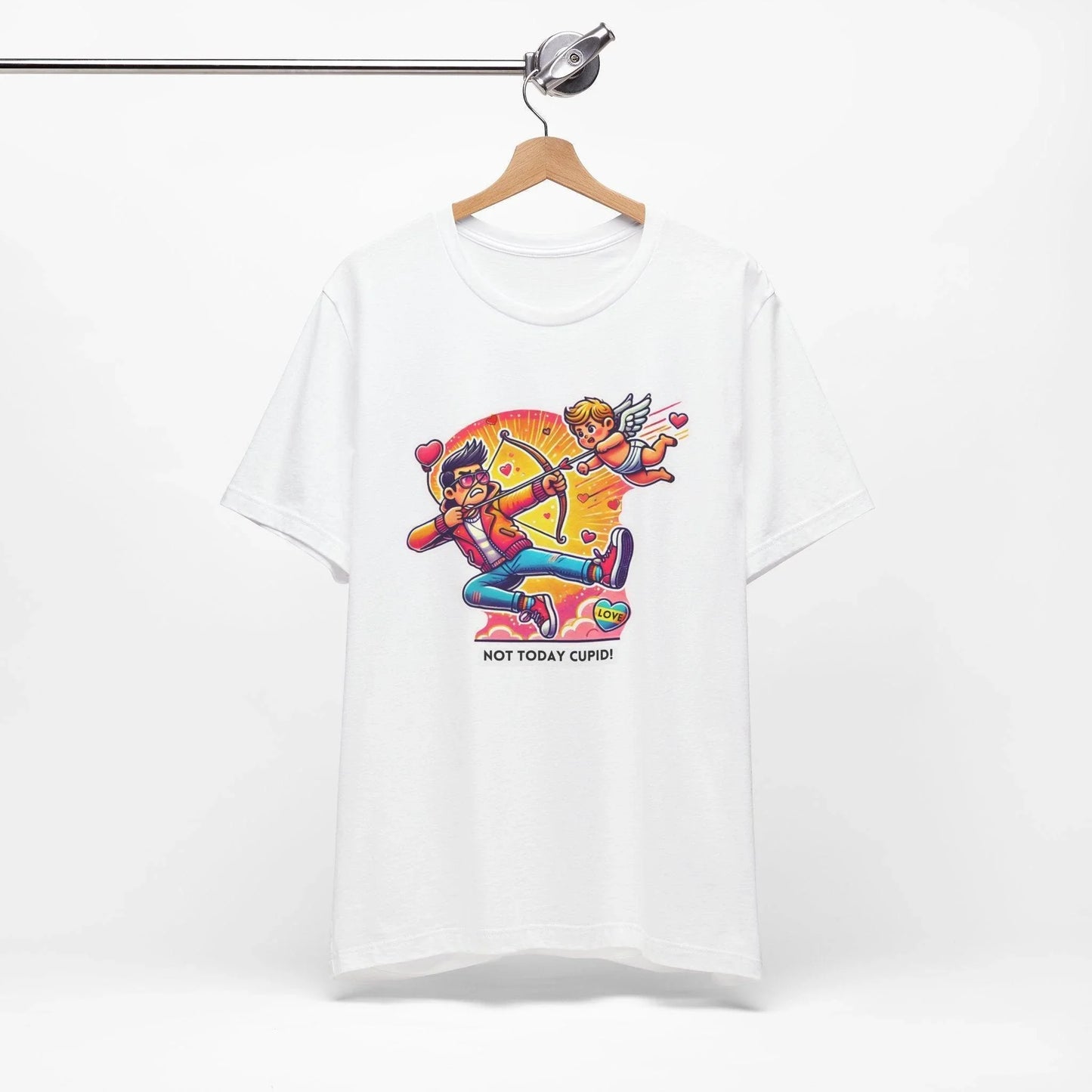 🏹 Cupid Begone! 🏹 Unisex Jersey Tee ✨ Love on your own terms! - Whippie's