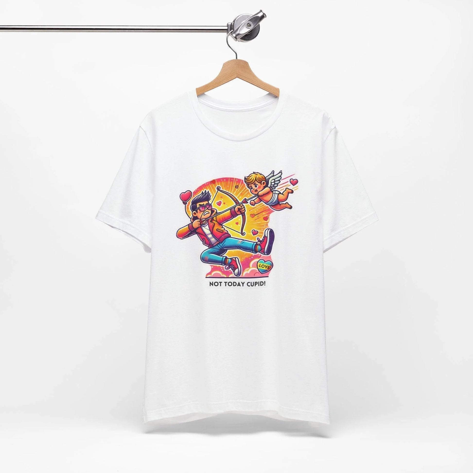 🏹 Cupid Begone! 🏹 Unisex Jersey Tee ✨ Love on your own terms! - Whippie's