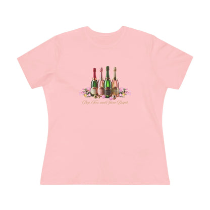 🍾💖 Pop, Fizz, and Shine Bright! ✨🥂 - Women's Softstyle Tee - Whippie's