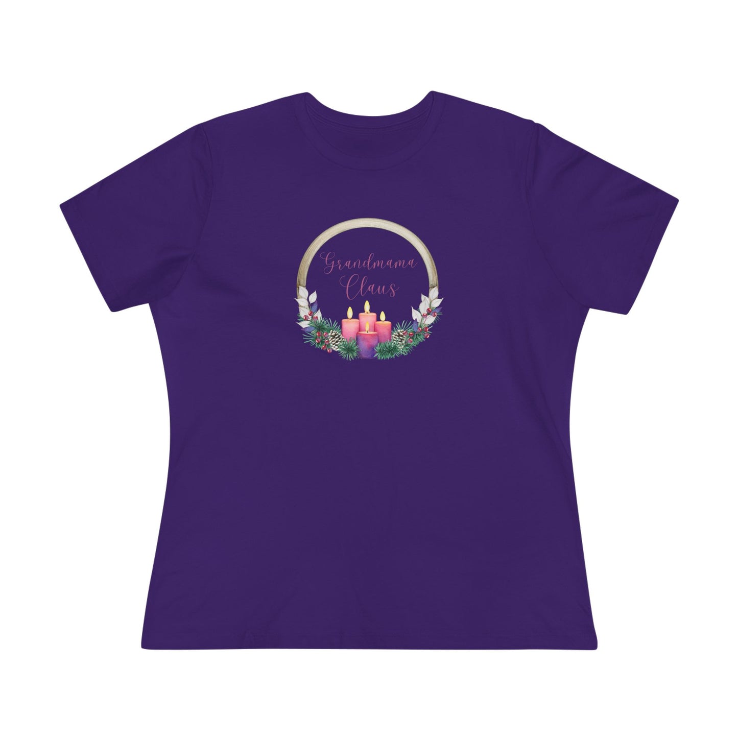 Grandmama Claus Tee - The Heart of Christmas Women's Tee